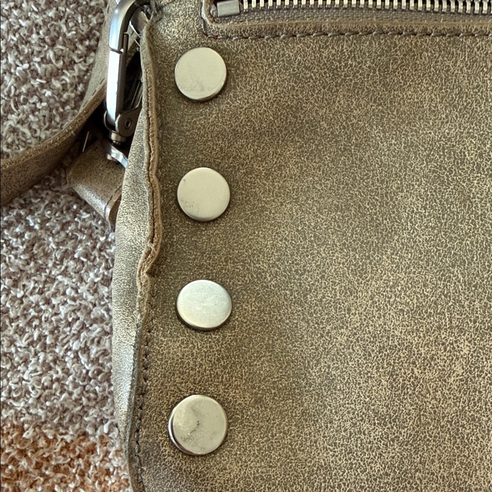 Hammitt Tan Tony Crossbody Bag with Silver Accents - Picture 10 of 11